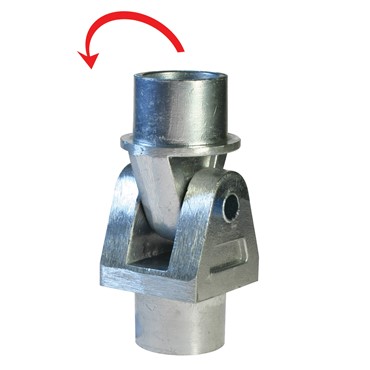 Knuckle Joint with 39.5mm plug