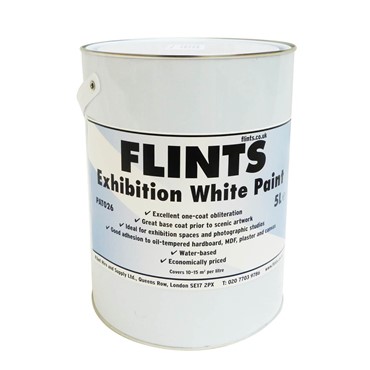 Flints Exhibition White (5 Litre)